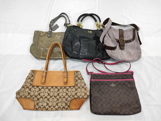 (10463_0077) COACH Coach Bag 5-Piece Set Bag