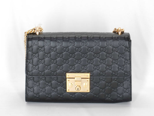 GUCCI Guccissima Gucci Padlock Shoulder Bag Shoulder Bag