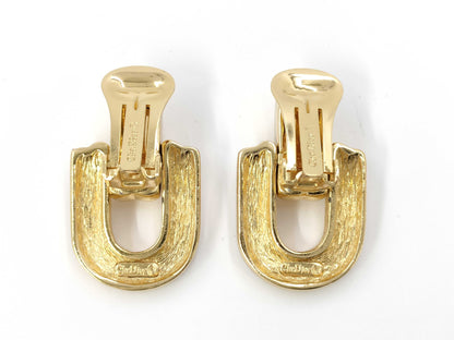 (10461_0345) Dior Rhinestone Earrings Earrings
