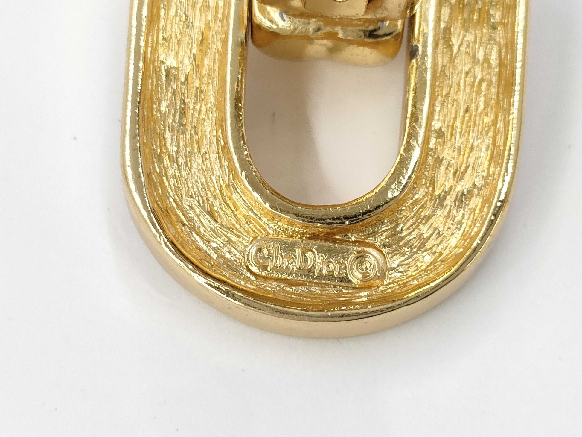 (10461_0345) Dior Rhinestone Earrings Earrings