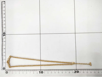 (10461_0348) Dior Rhinestone Logo Necklace Necklace