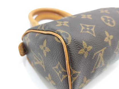 LOUIS VUITTON Monogram Mini Speedy Handbag