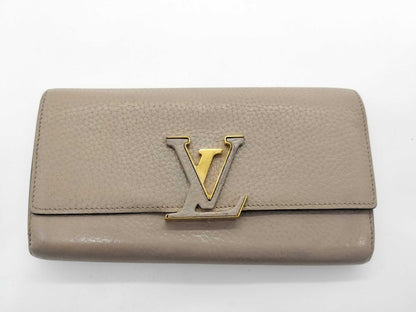 LOUIS VUITTON LOUIS VUITTON M61249 LOUIS VUITTON Louis Vuitton Portefeuille Capucines Wallet Long Wallet Folding Wallet M61249 Wallet
