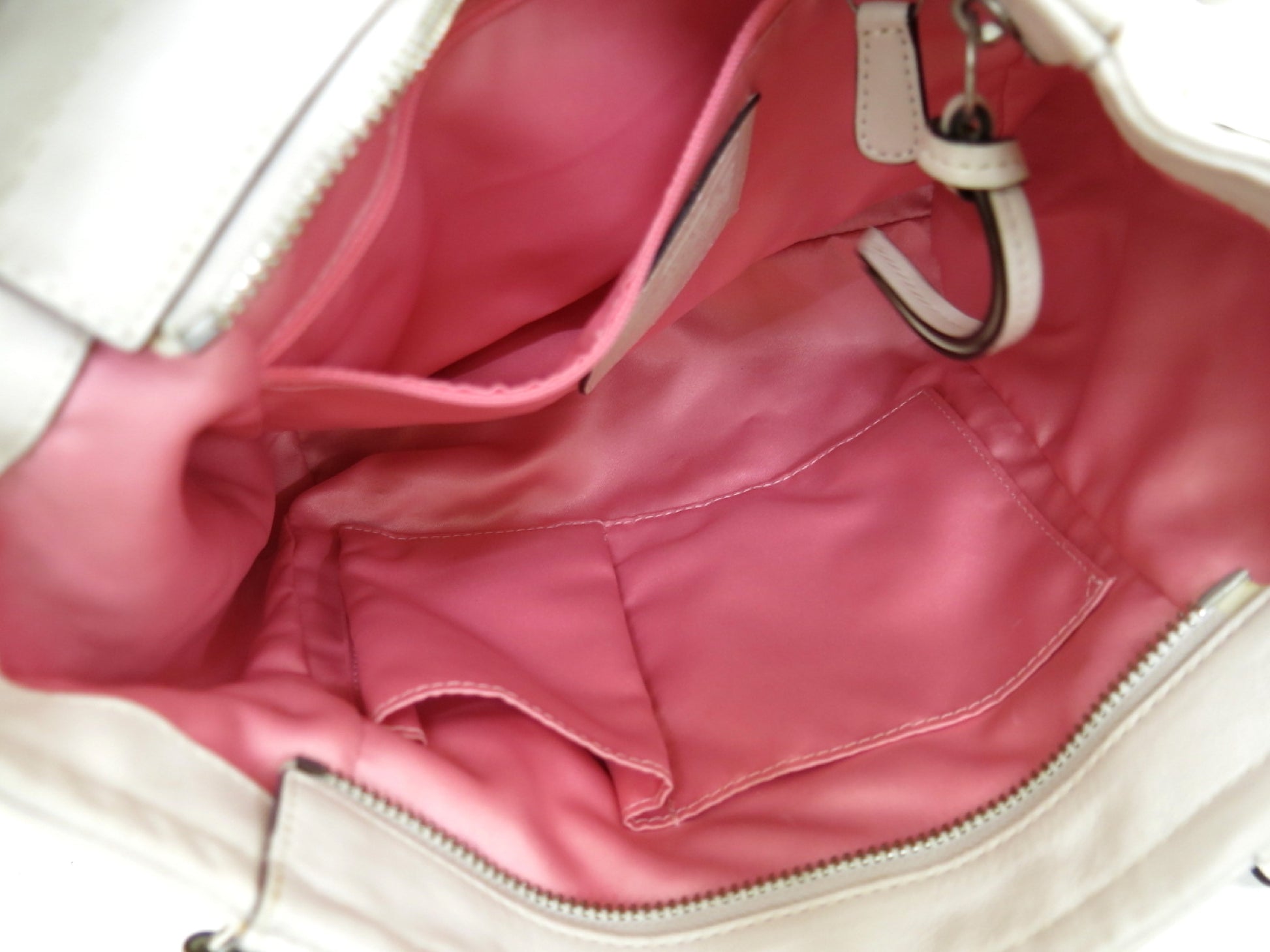 (10463_0072) COACH COACH 5-Point Mountain Signature PVC Canvas Leather Shoulder Hand Tote Bag Tote Bag