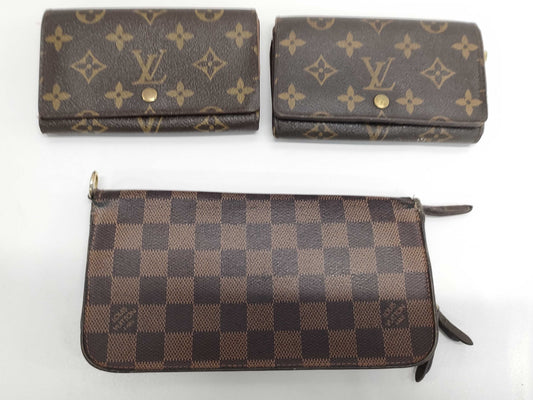 (10463_0024) LOUIS VUITTON LV Wallet 3-Point SET Wallet