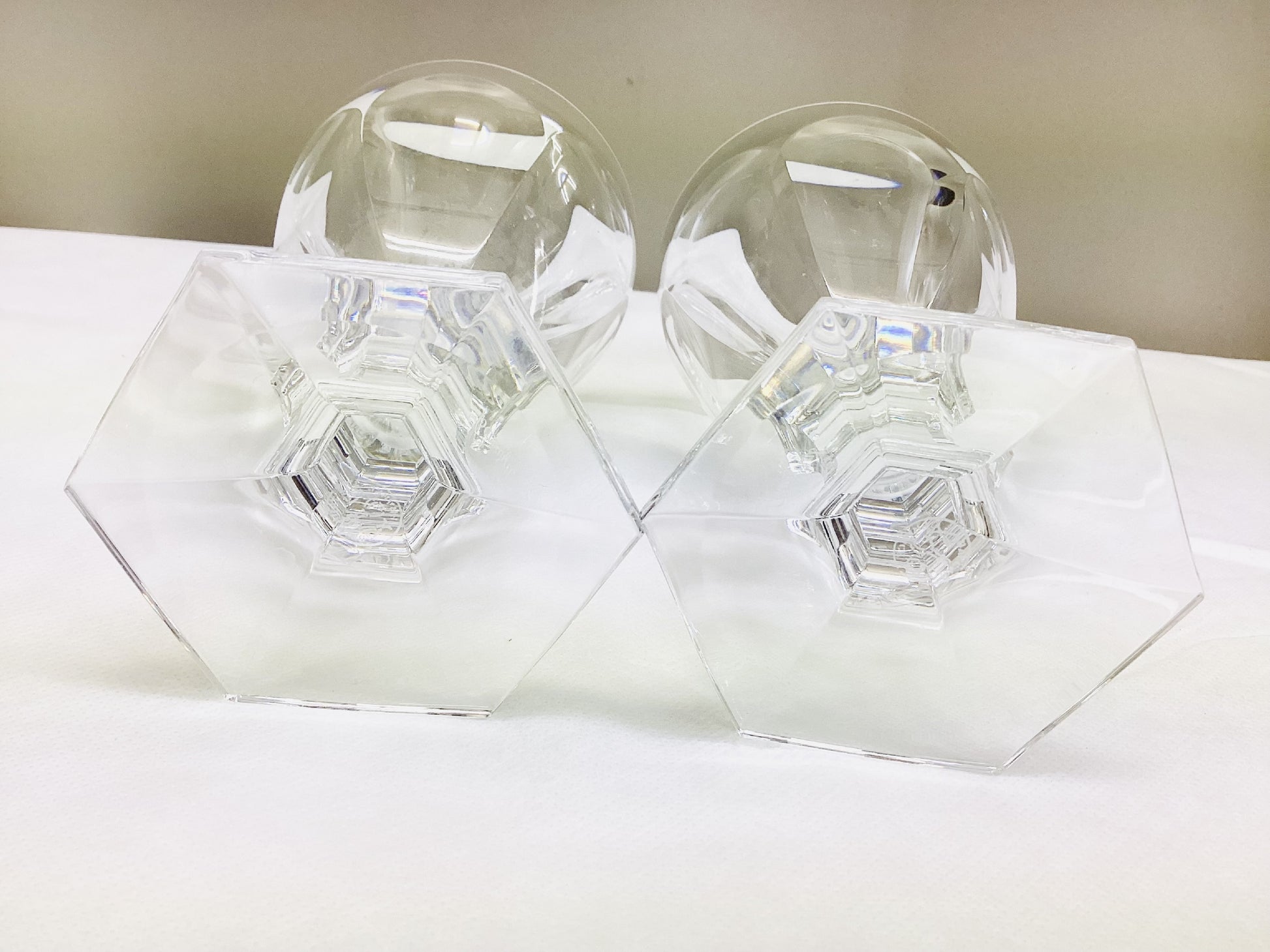 (10461_0263)▼Baccarat Baccarat Arcour Wine Glasses Pair Set Glasses