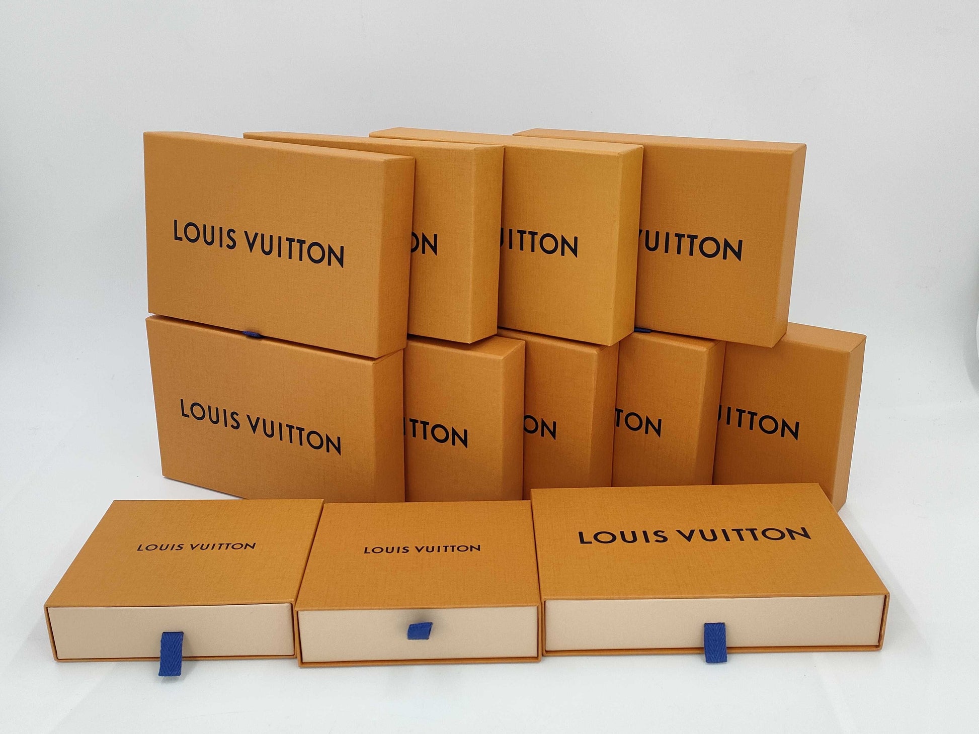 (10463_0027) LOUIS VUITTON Vuitton Empty Box 12 Boxes for Wallets For Small Items Boxes Boxes (Brand Empty Boxes)
