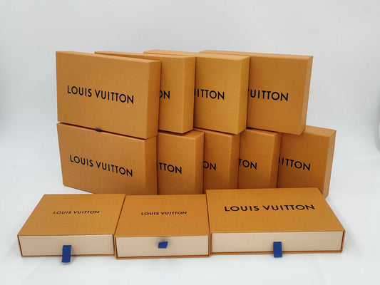 (10463_0027) LOUIS VUITTON Vuitton Empty Box 12 Boxes for Wallets For Small Items Boxes Boxes (Brand Empty Boxes)
