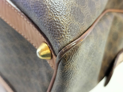 (10460_0152) Salvatore Ferragamo Celine Macadam Mini Boston Bag Boston Bag
