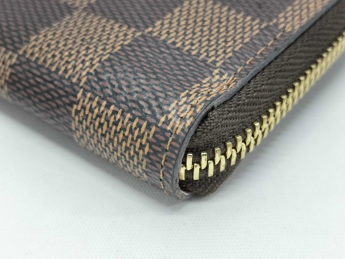LOUIS VUITTON N41626 Damier Portefeuille Clemence Long Wallet Rose Ballerine Wallet