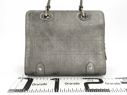 (10460_0338) Dior Lady Dior Canage Tote Bag Handbag