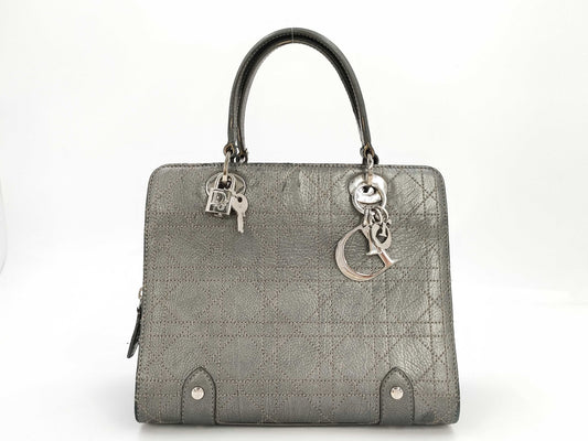(10460_0338) Dior Lady Dior Canage Tote Bag Handbag