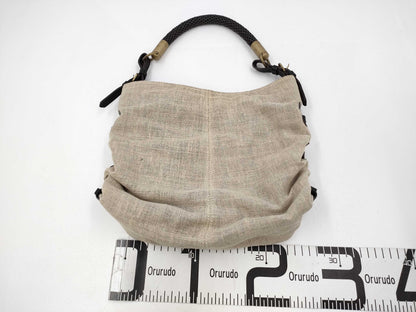 (10460_0223) BALLY Hemp Handbag