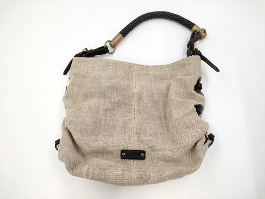 (10460_0223) BALLY Hemp Handbag