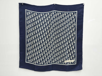 (10462_0345) Dior Christian Dior Dior Trotter Scarf Silk Scarf