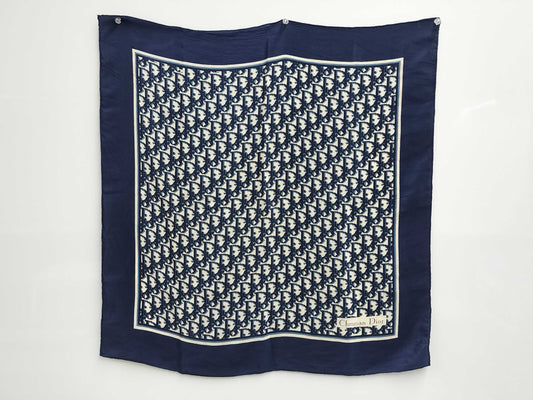 (10462_0345) Dior Christian Dior Dior Trotter Scarf Silk Scarf
