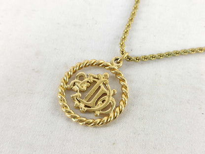 (10461_0366) Dior Dior Necklace Logo Necklace