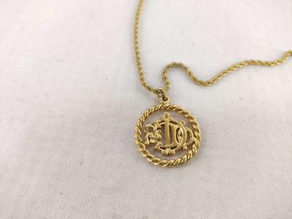 (10461_0366) Dior Dior Necklace Logo Necklace