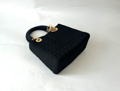 (10460_0334) Dior Cannage Nylon Bag