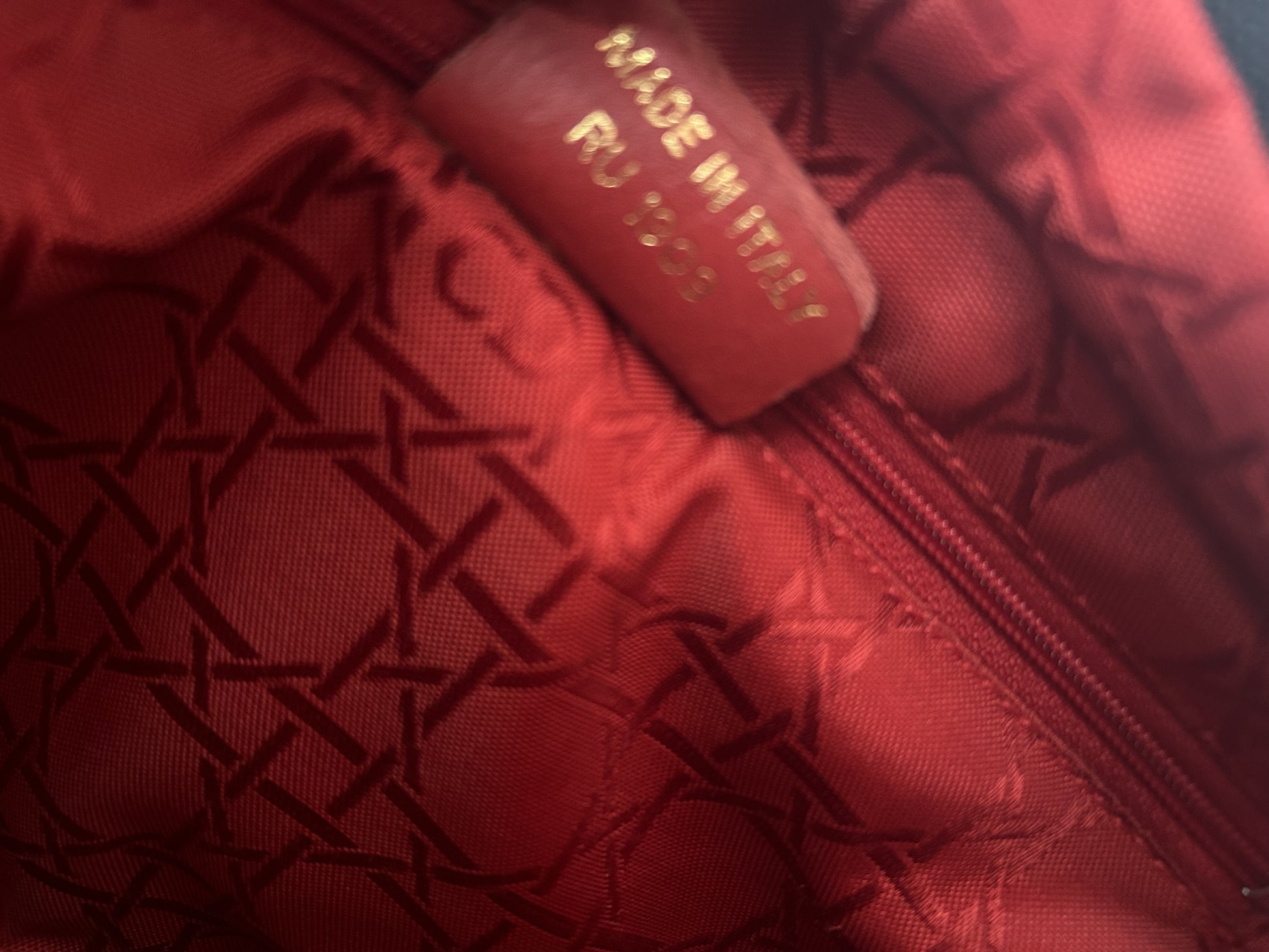 (10460_0334) Dior Cannage Nylon Bag
