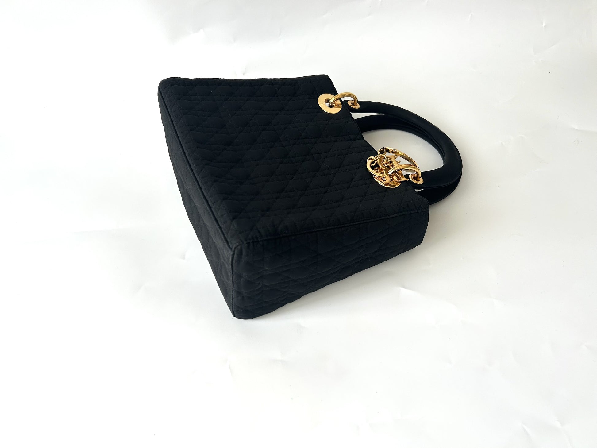 (10460_0334) Dior Cannage Nylon Bag