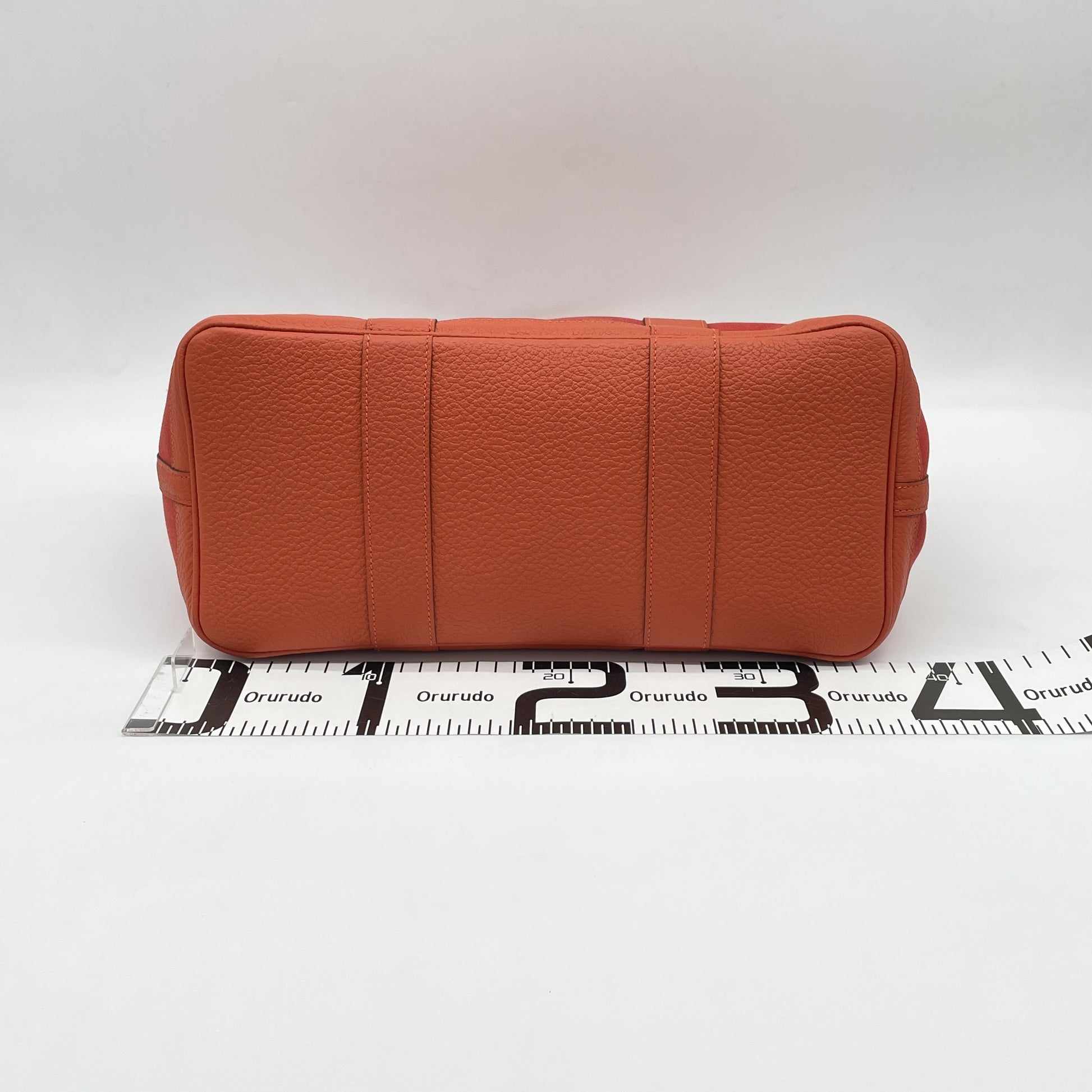 HERMES Garden Pocket X Engraved Handbag