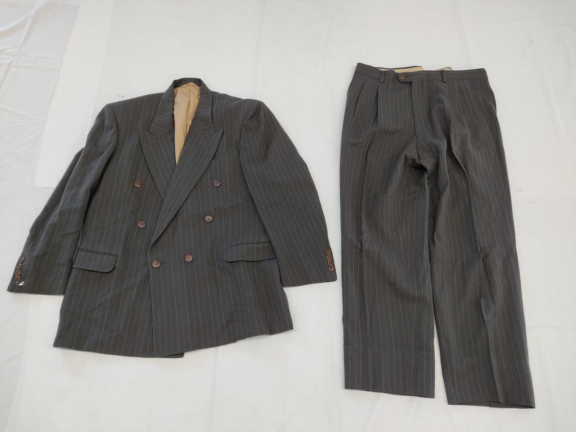 (10462_0353) Dior Christian Dior Men's Jacket Size Striped Double Pants Set Other Apparel
