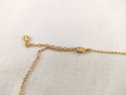(10461_0354) Dior Dior Necklace Logo Rhinestone Necklace