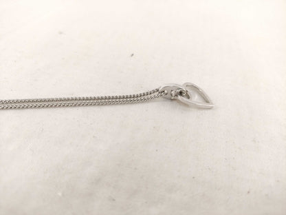(10461_0358) Dior Dior Necklace Heart CD Logo Necklace
