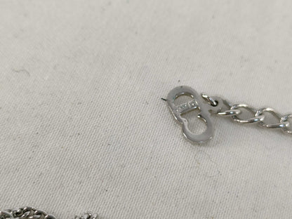 (10461_0358) Dior Dior Necklace Heart CD Logo Necklace