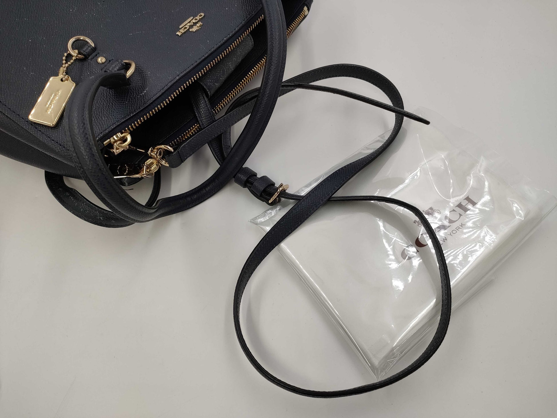 (10463_0073) COACH Coach Bag 3-Piece Set Bag