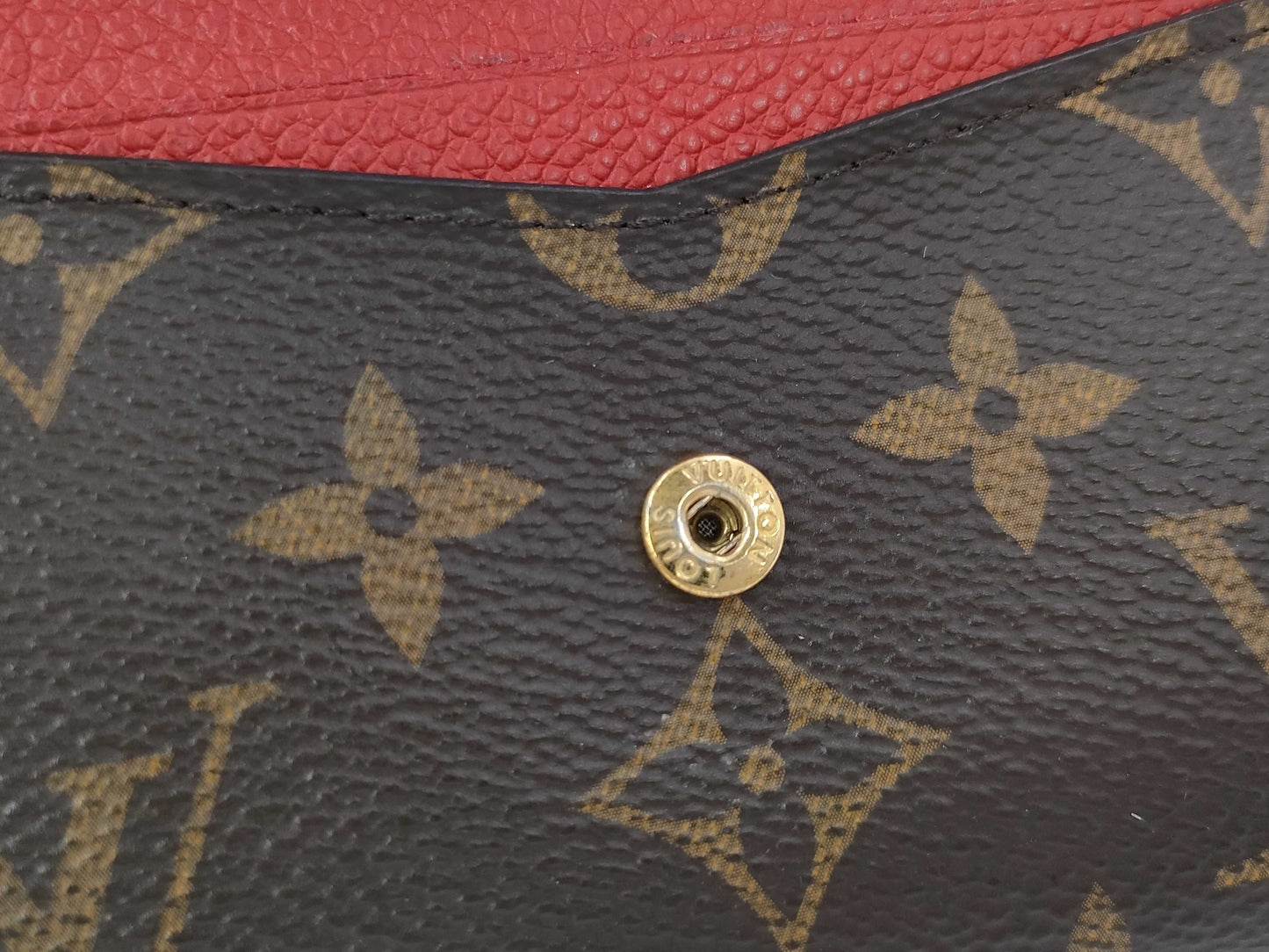 LOUIS VUITTON Monogram Pallas Compact Wallet