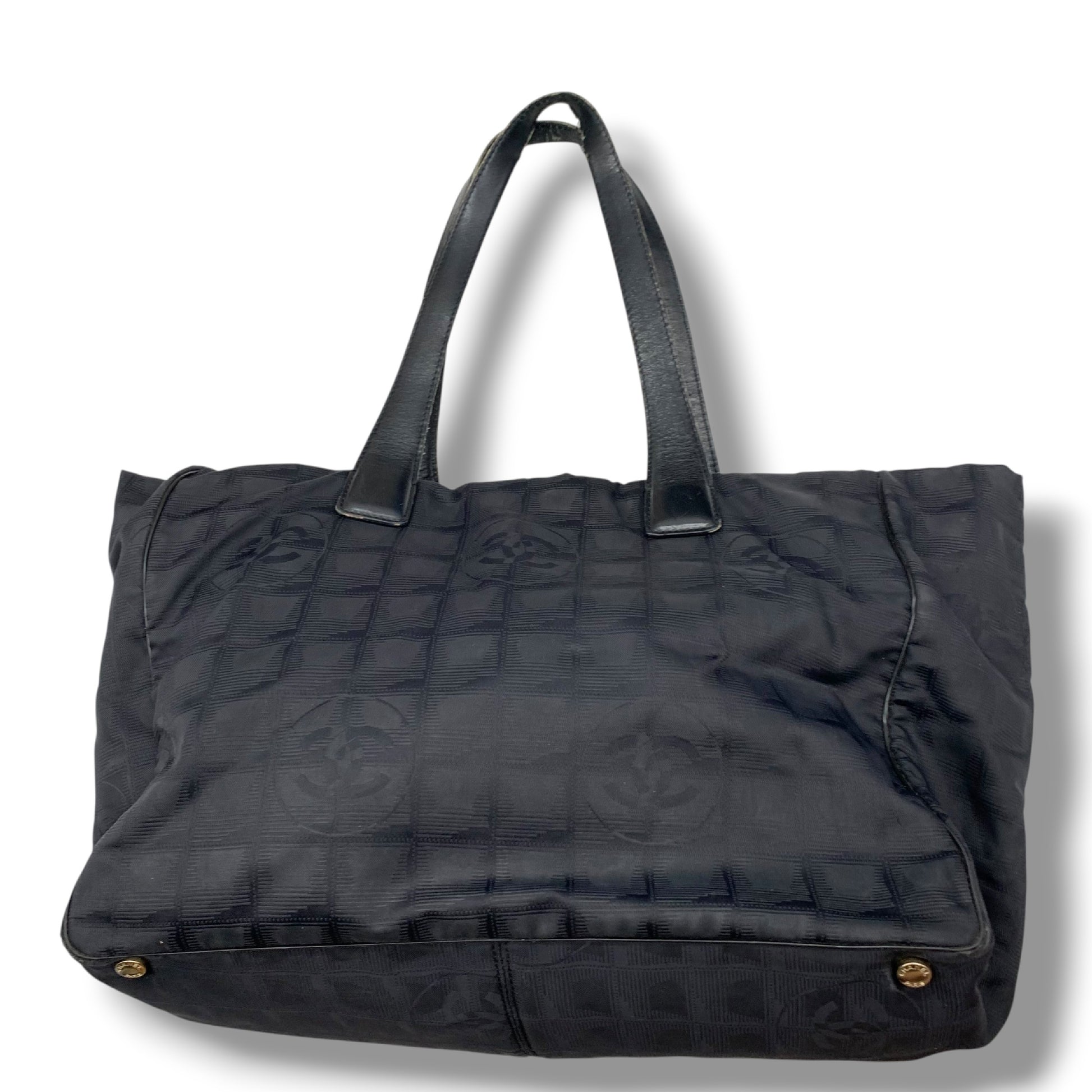 (10463_0047) CHANEL CHANEL New Travel Line Tote Bag 3 Piece Tote Bag