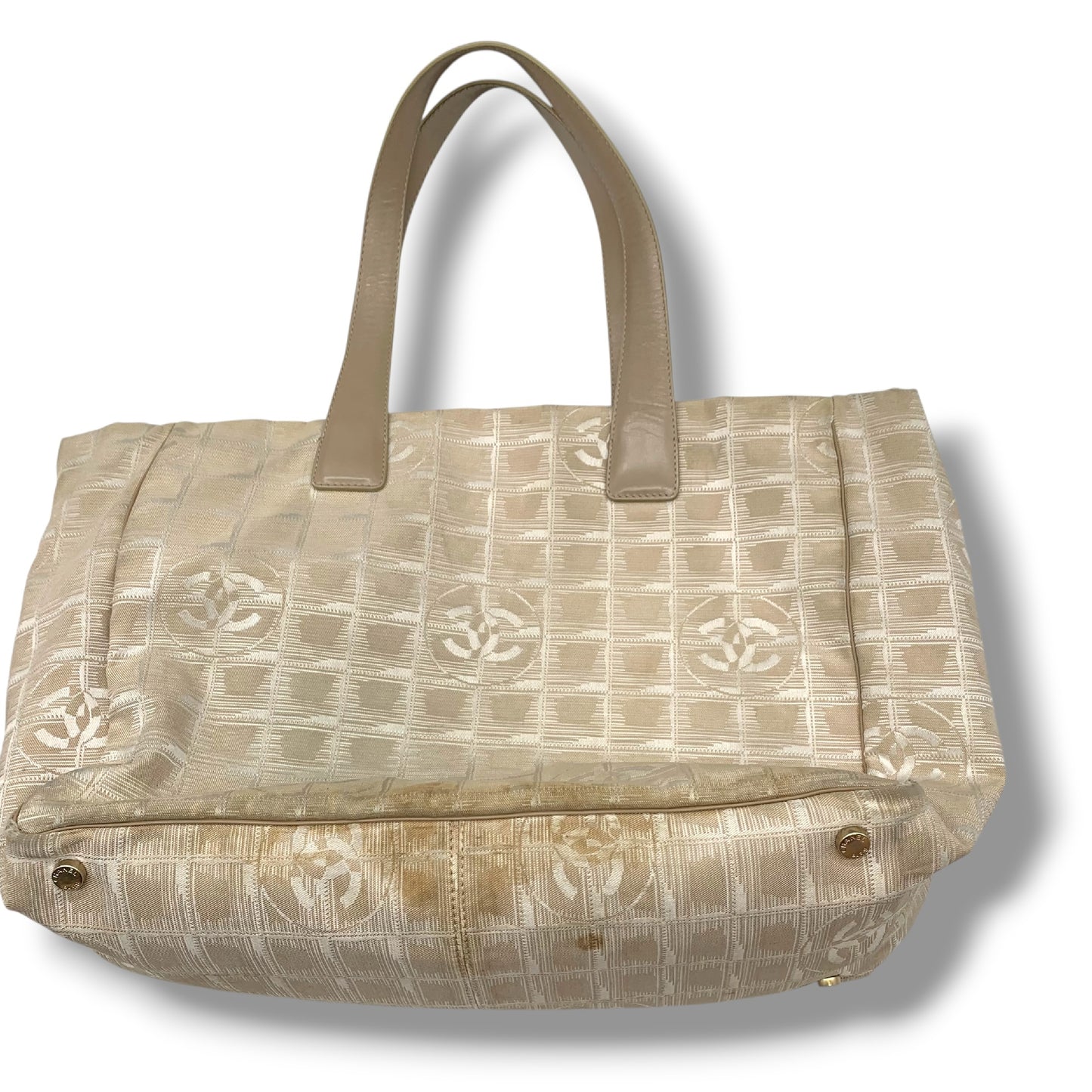 (10463_0047) CHANEL CHANEL New Travel Line Tote Bag 3 Piece Tote Bag