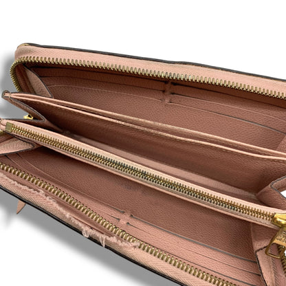 LOUIS VUITTON Empreinte Round Zip Wallet Pink Wallet