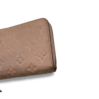 LOUIS VUITTON Empreinte Round Zip Wallet Pink Wallet