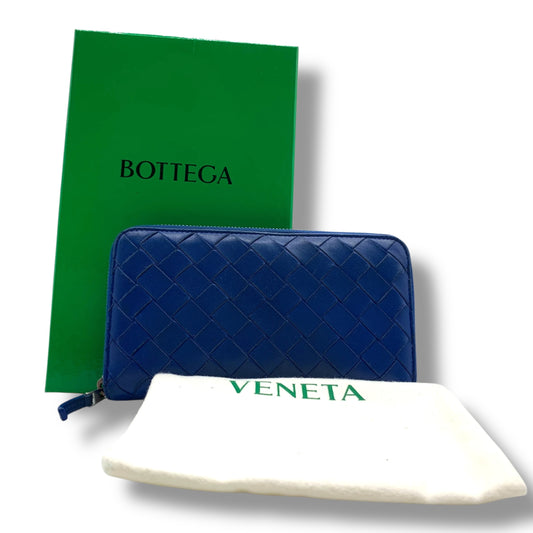(10461_0274) BOTTEGA VENETA Bottega Veneta Maxi Wallet Round Zip Wallet