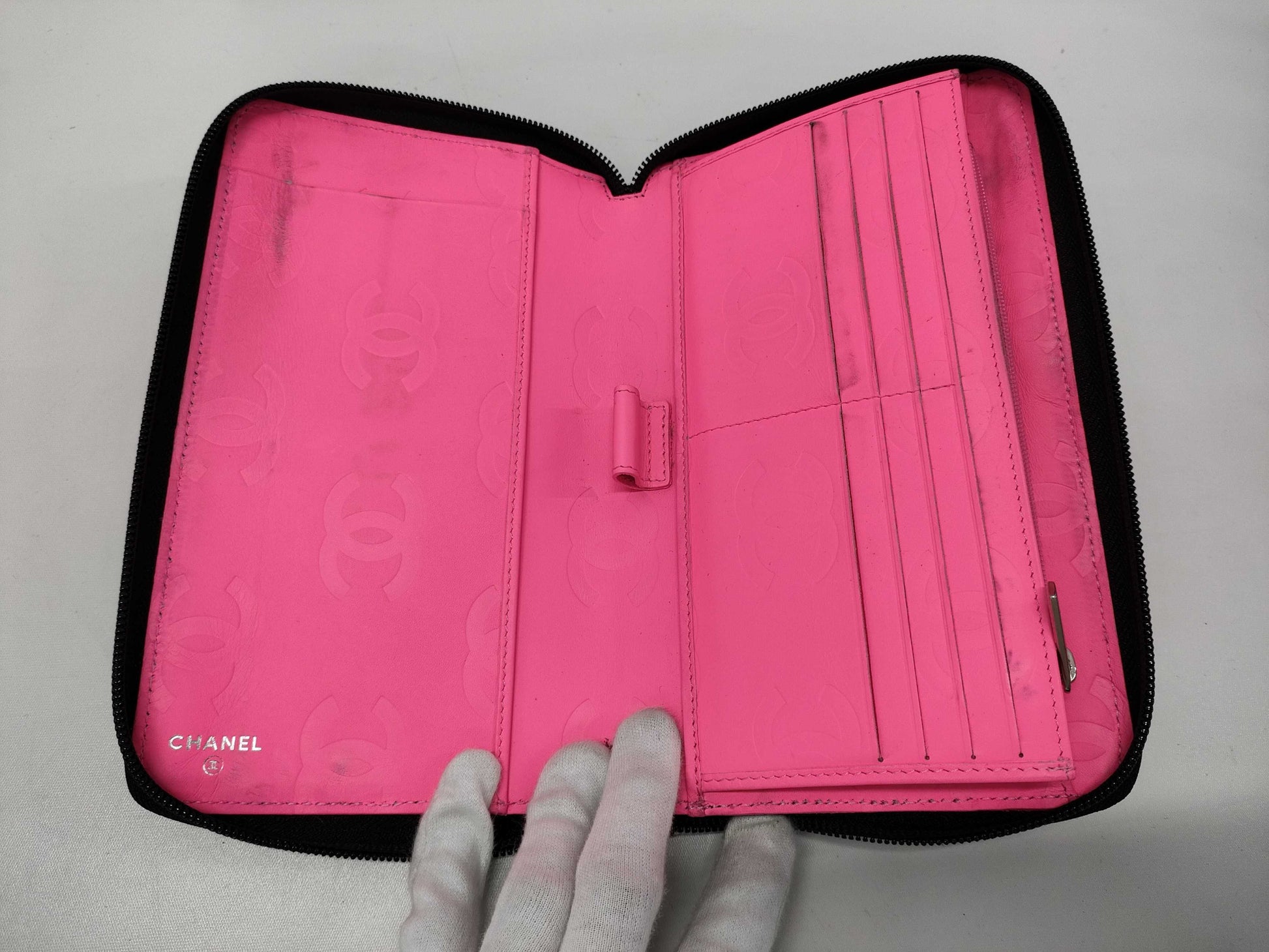 CHANEL Cambon Wallet Black Wallet