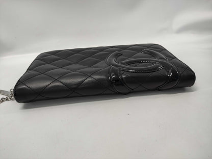CHANEL Cambon Wallet Black Wallet