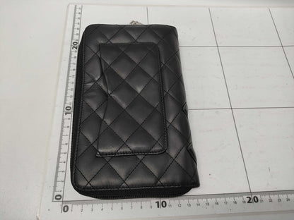 CHANEL Cambon Wallet Black Wallet