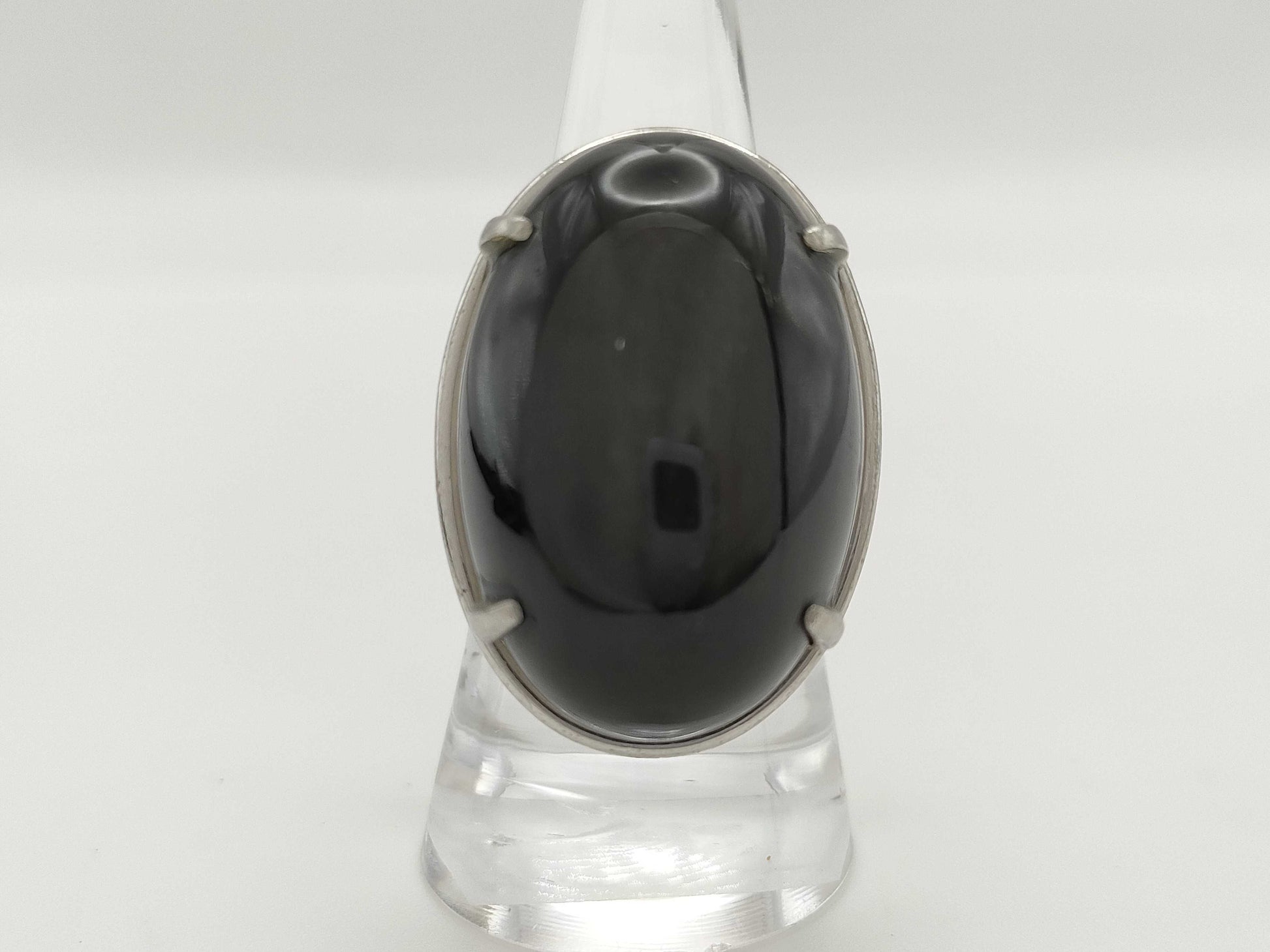 Colored Stone PT900 Ring 24.3g 