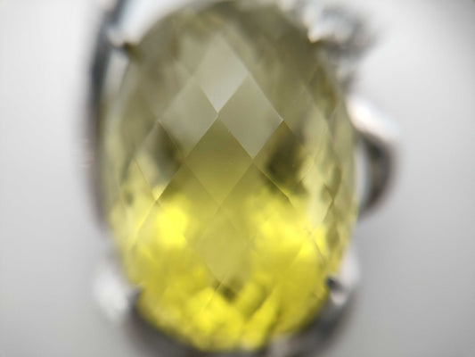 Colored Stone 41.72ct D0.25ct PT900 19.0g Pendant Top 
