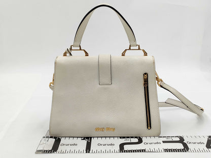 Miu Miu Leather Shoulder Bag