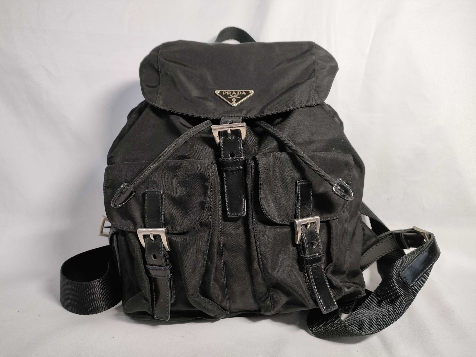PRADA Nylon PRADA Prada Backpack Nylon Black Backpack