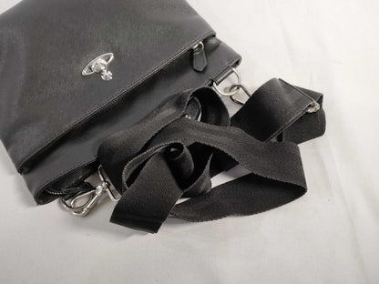 Vivienne Westwood Vivienne Westwood Orb Shoulder Bag in Black