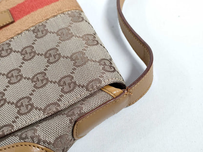 GUCCI Jackie One-Shoulder Shima Shoulder Bag