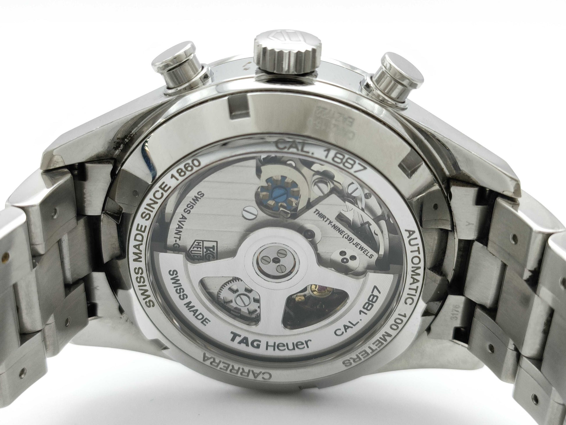 TAG Heuer Carrera CAR2115-0 EAZ1722 Automatic Blue Dial Men's Watch