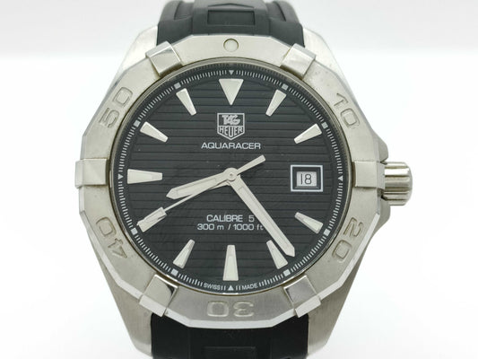 TAG Heuer Aquaracer WAY2110 RMG9158 Automatic Black Dial Men's Watch