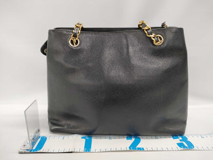 CHANEL CHANEL Shoulder Bag Caviar Turn Lock Shoulder Bag