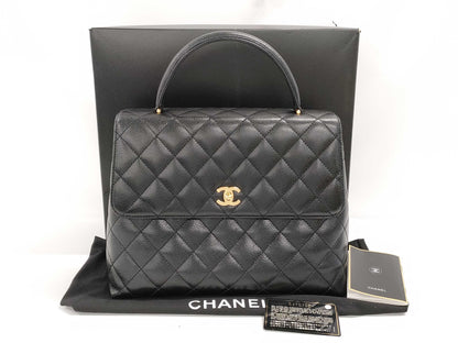 CHANEL Caviar Kelly-style Handbag, No. 6